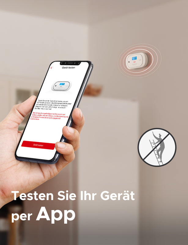 XC01-M Intelligenter vernetzter Kohlenmonoxidmelde