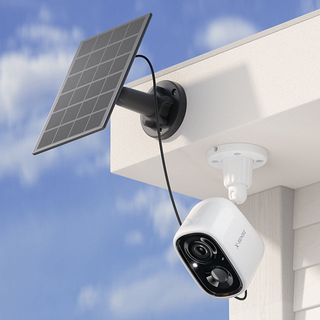 X-Sense 1080P Smart-Überwachungskamera, solarbetrieben, Farb-Nachtsicht, SSC0A