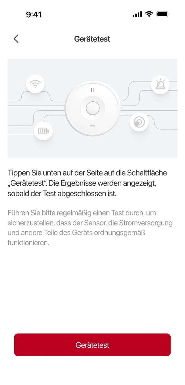 Einfacher App-Test