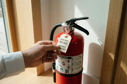 Wartung von Feuerlöschern einfach – Tipps für Haushalte