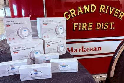 X-SENSE spendet Melder an Markesan Fire Department