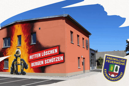 Tag der offenen Tür bei der Feuerwehr Krumhermersdorf mit Rauchmeldern von X-SENSE