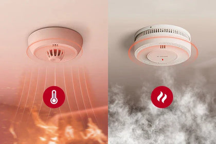 Rauchmelder oder Wärmemelder: Wo liegen die Unterschiede?