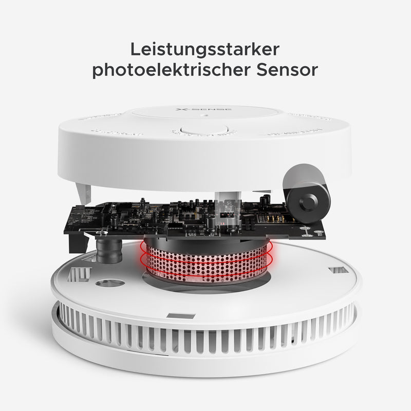 X-Sense Verbesserter Rauchmelder SD2J0AX（SD19）