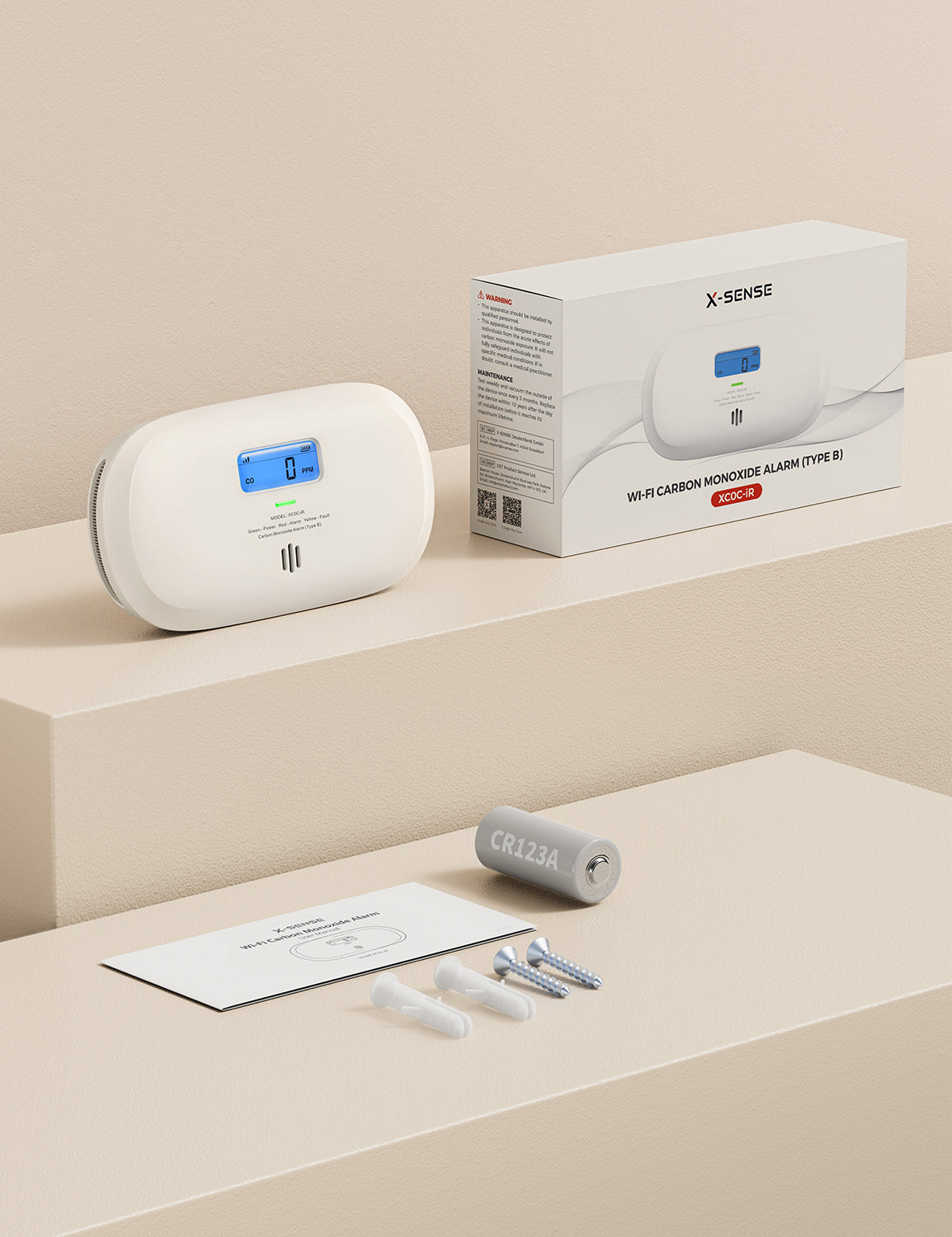 XC0C-iR Smarter Kohlenmonoxidmelder