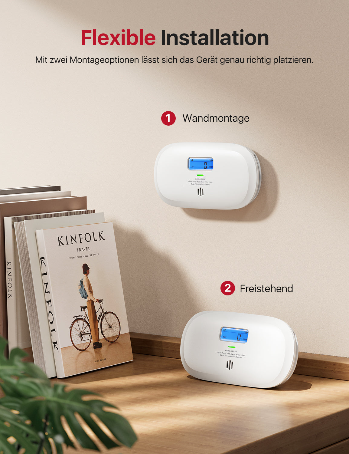 XC0C-iR Smarter Kohlenmonoxidmelder
