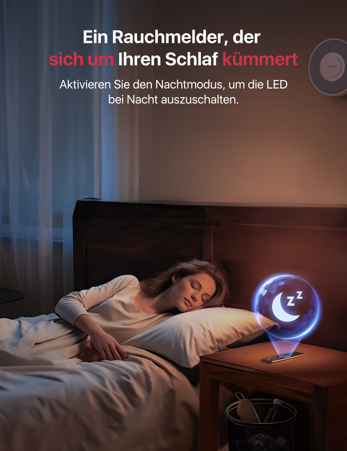 XS0B-MR Intelligenter Vernetzter Rauchmelder