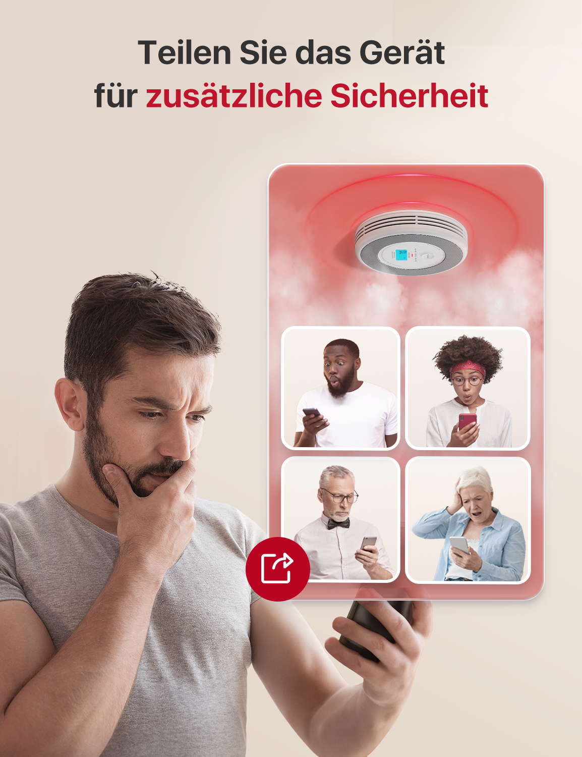 Verschiedene Personen erhielten XP0A-MR-Alarmbenachrichtigungen über ihre Mobiltelefone.