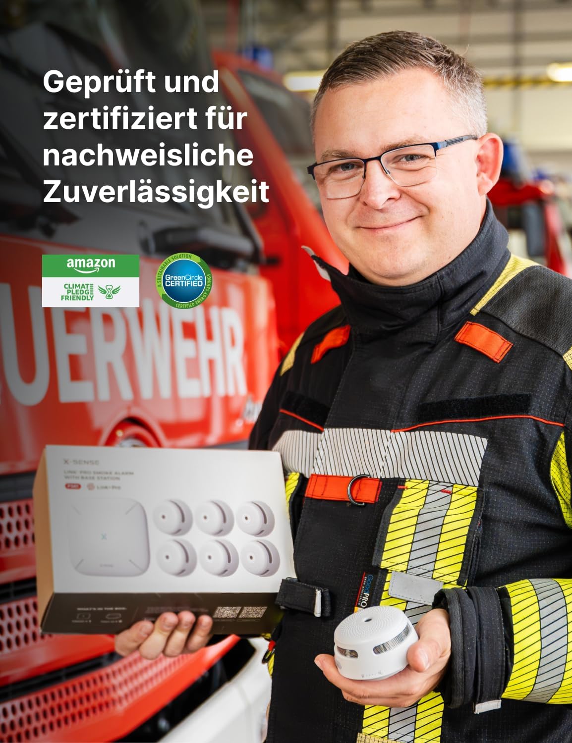 XS01-M Intelligenter Vernetzter Rauchmelder (bulk)