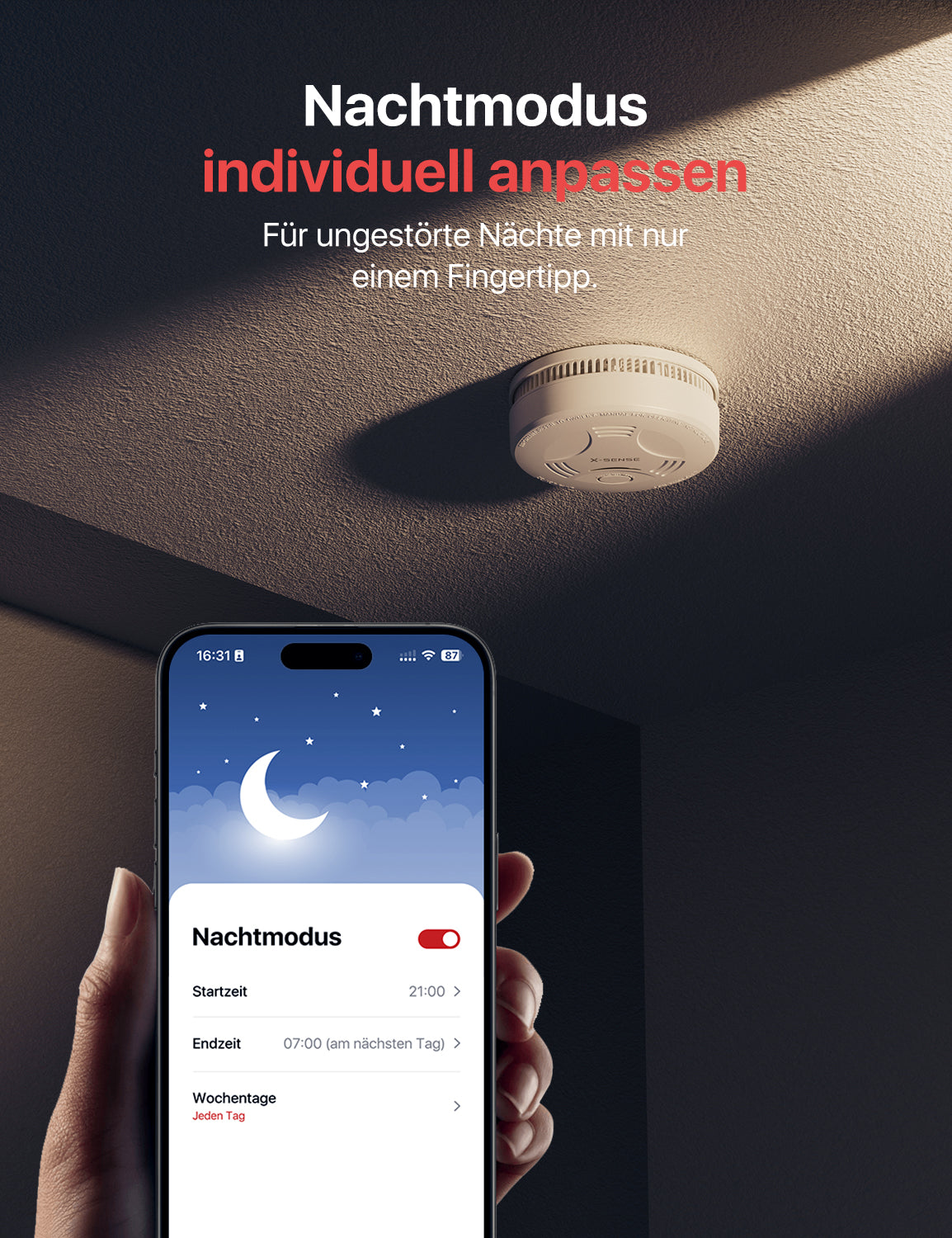 SD11-MR Smarter Vernetzter Rauchmelder