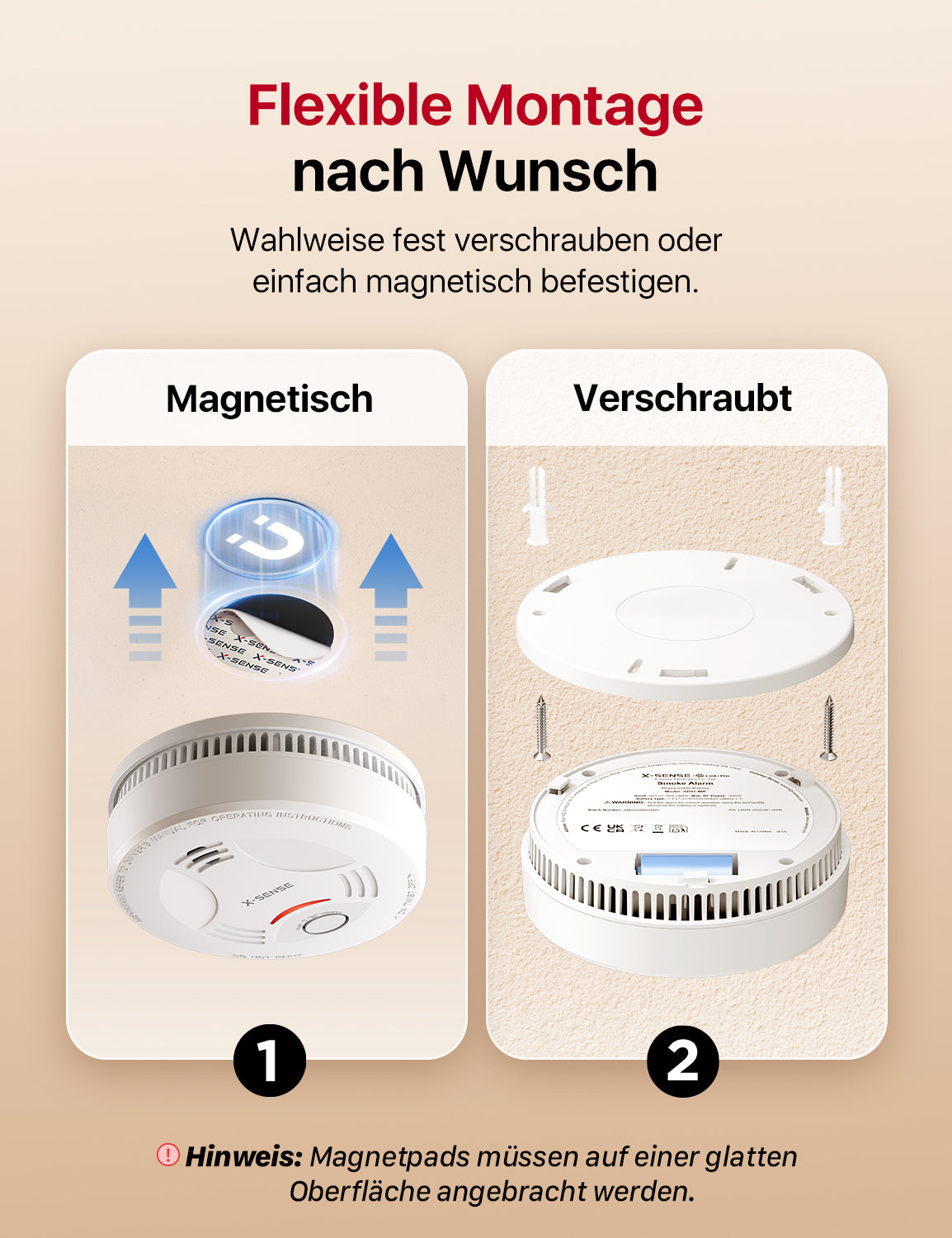 SD11-MR Smarter Vernetzter Rauchmelder