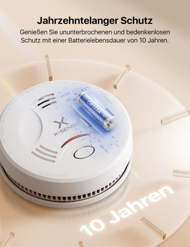 SD11 Unabhängiger Rauchmelder mit magnetischer Montage