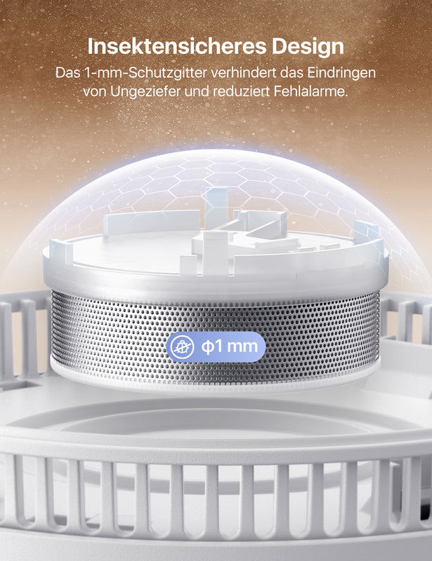 SD11 Unabhängiger Rauchmelder mit magnetischer Montage