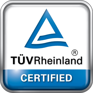 TUV Rheinland Certified