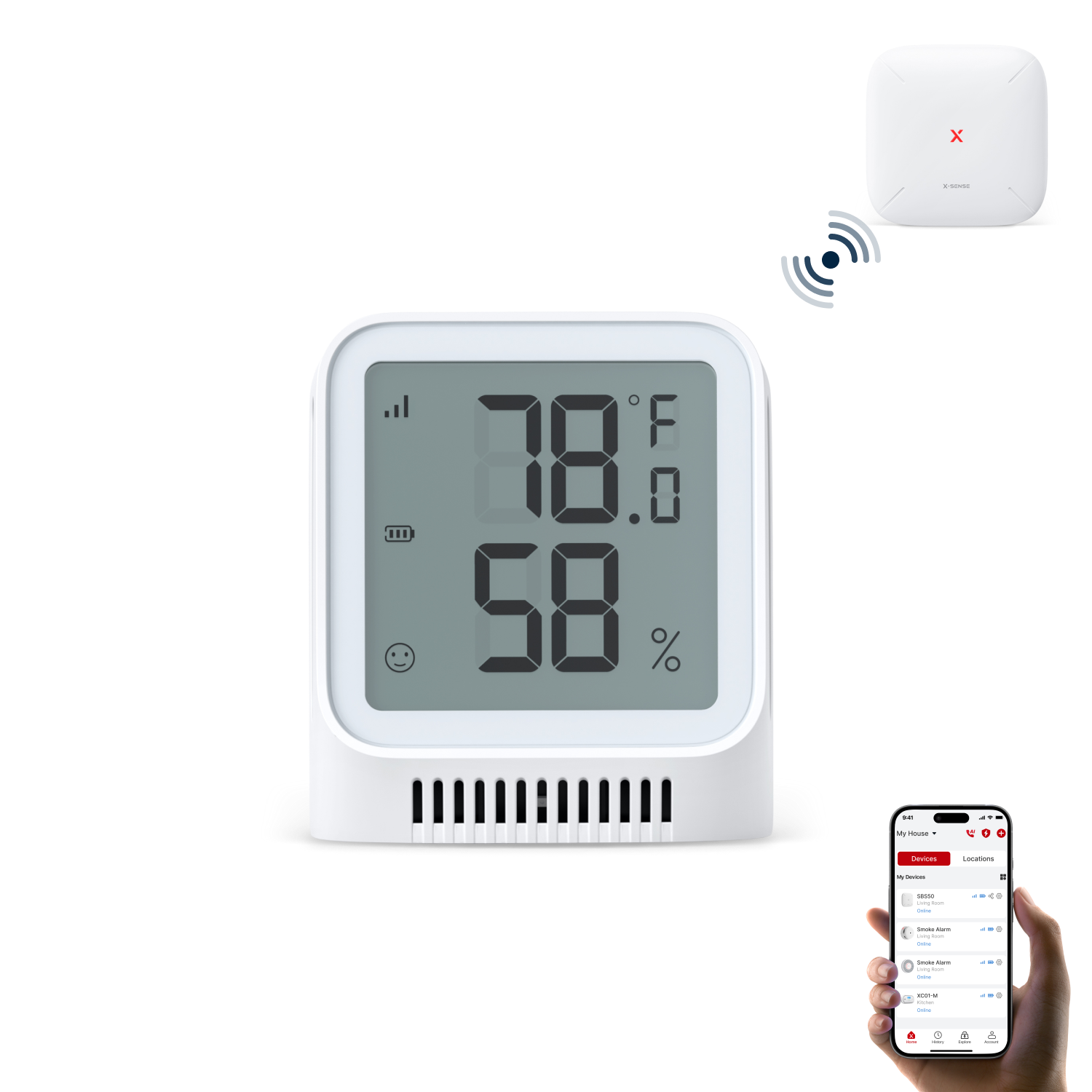STH0A Smarter Thermometer-Hygrometer