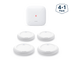 4x Wassermelder + SBS50 Basisstation