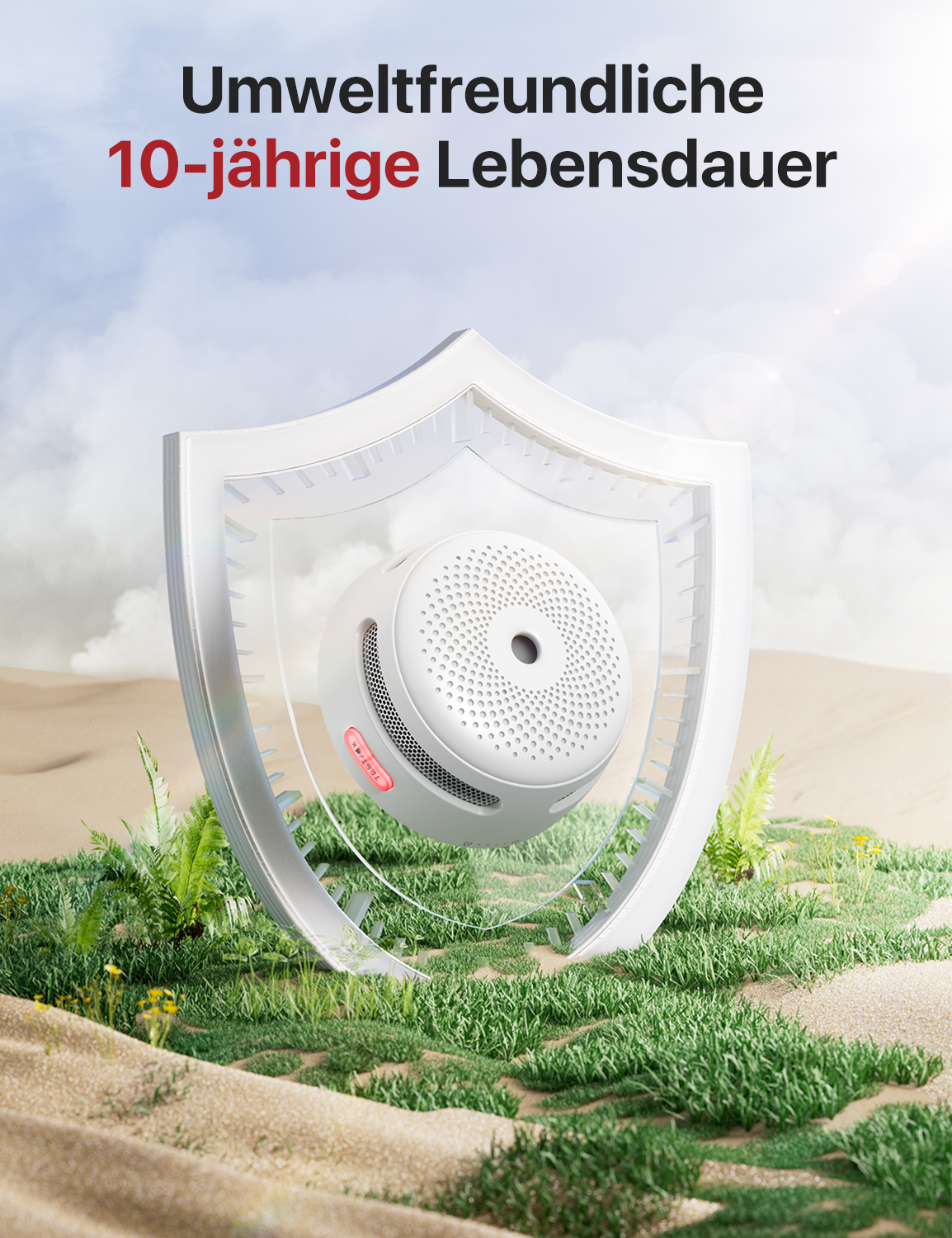 XC01-R Unabhängiger Kohlenmonoxidmelder