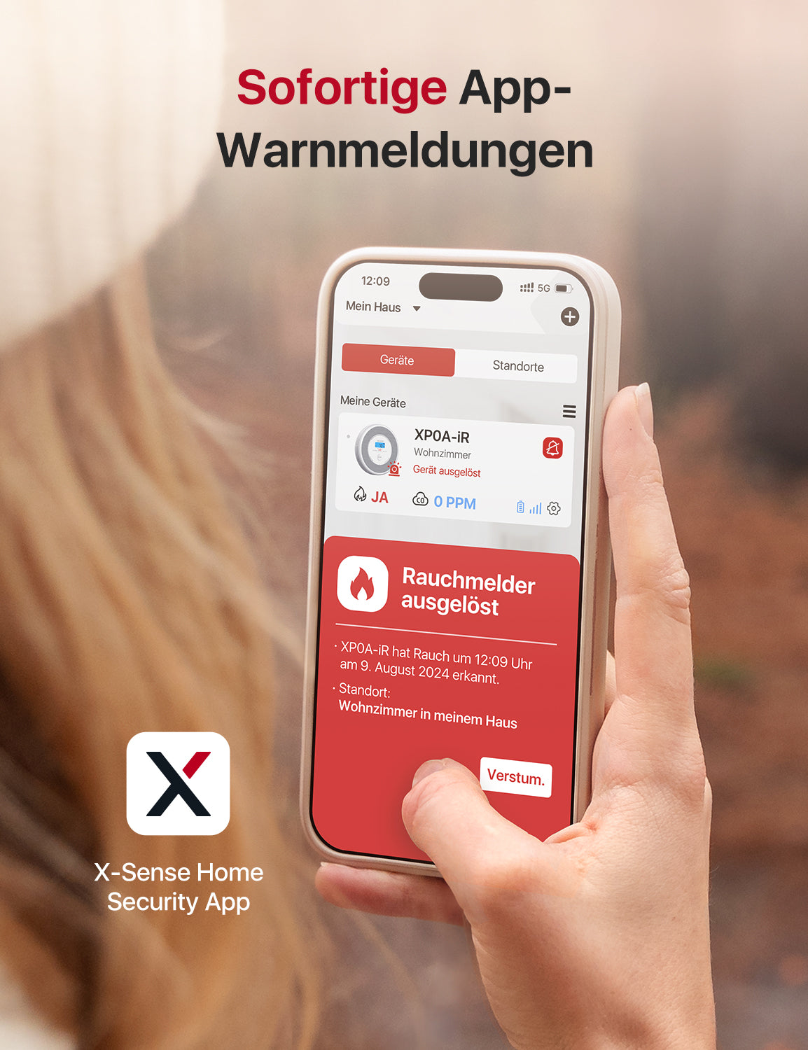 XP0A-iR Smarter Rauch- und Kolenmonoxidmelder