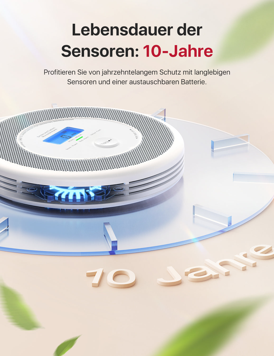 XP0A-iR Smarter Rauch- und Kolenmonoxidmelder