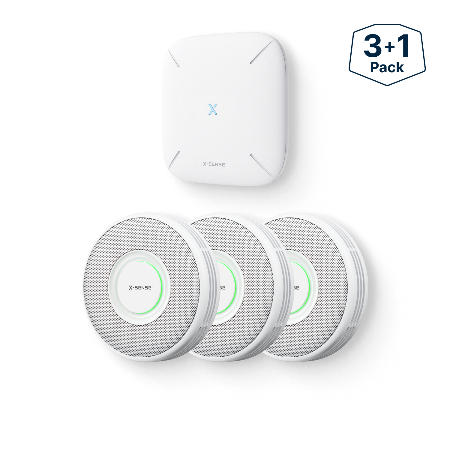 XS0B-MR Smarter Vernetzter Rauchmelder mit Sprachalarm